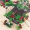 Assorted Red Berry Picks Stems Faux Pine Picks Spray with Pinecones Apples Holly Leaves for Christmas Floral Arrangement Wreath Winter Holiday Décor